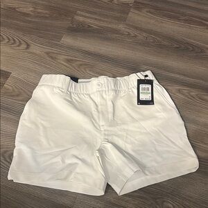 White Womens golf Shorts